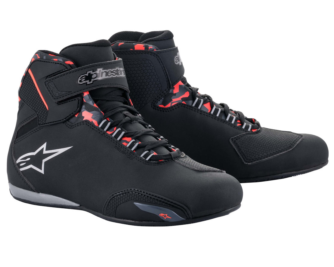 Мото боти ALPINESTARS Sektor Waterproof  BK/G/RD