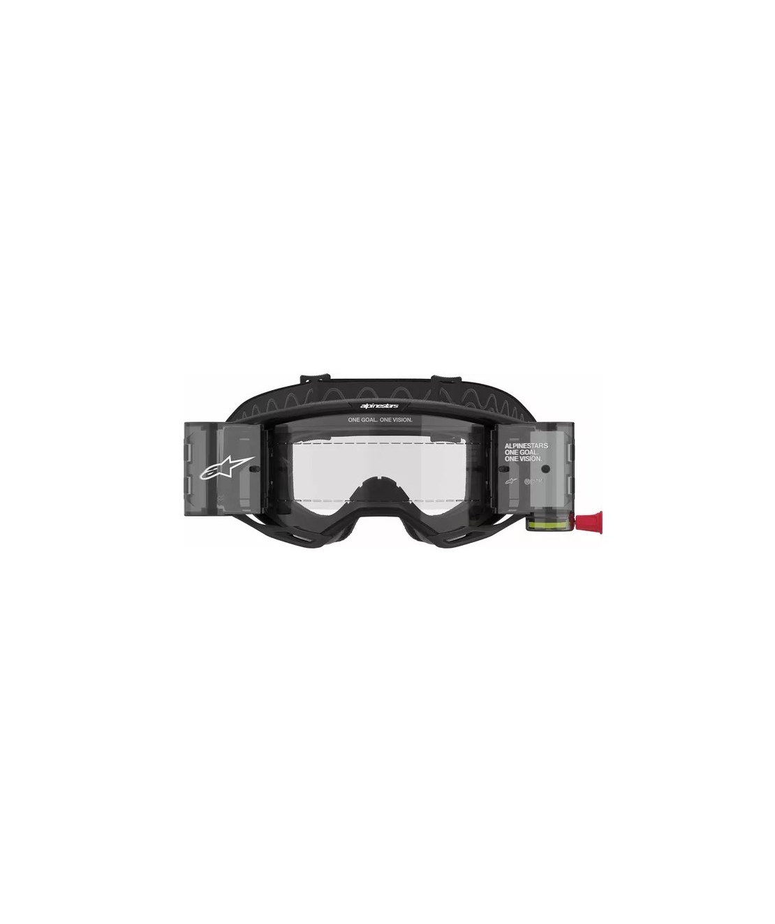 Мотокрос очила ALPINESTARS Vision 8 Corp Roll-Off BLK CLEAR