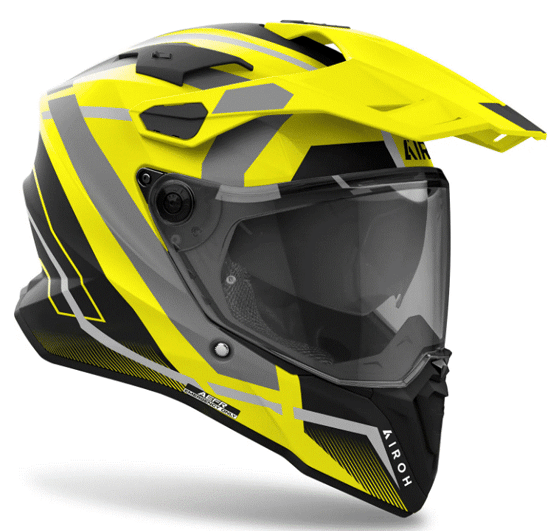 Каска AIROH COMMANDER 2 MAVICK YELLOW MATT
