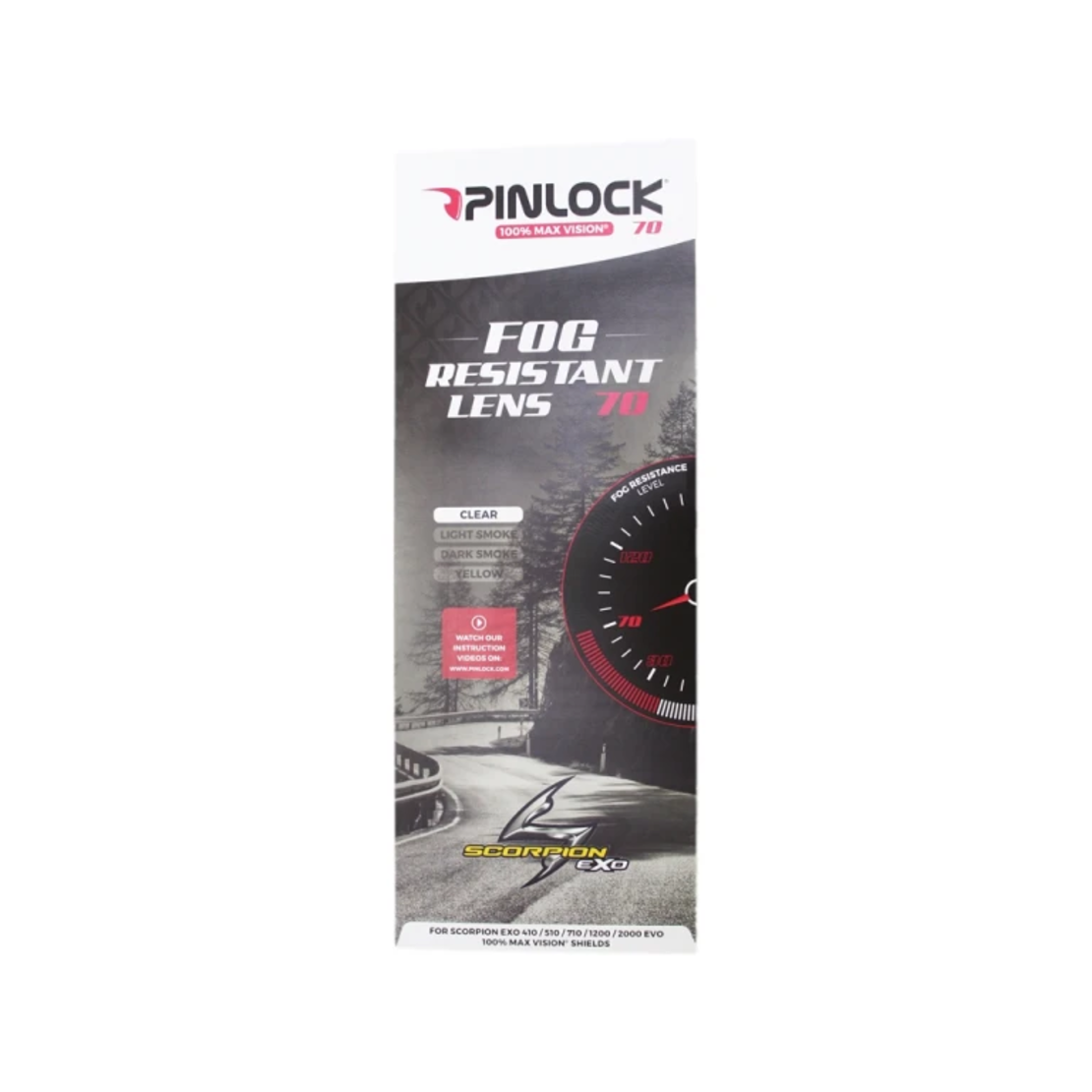 Каска Scorpion EXO-R1 EVO II AIR VITAL Black-Silver-Red