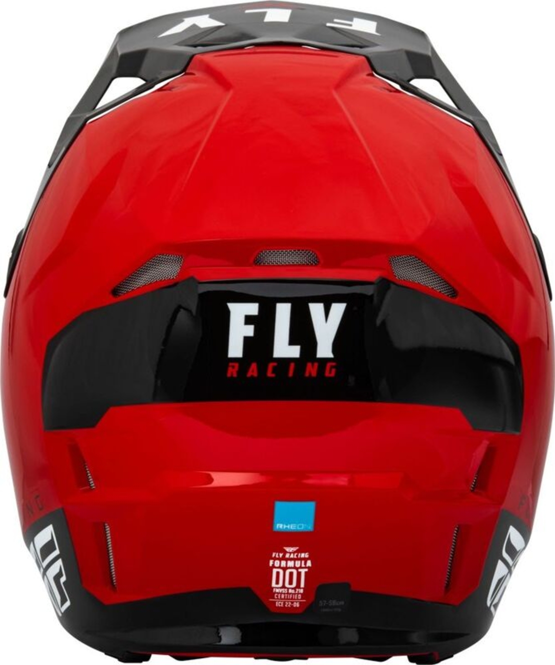 Мотокрос каска FLY RACING Formula CP Slant- Red/Black/White