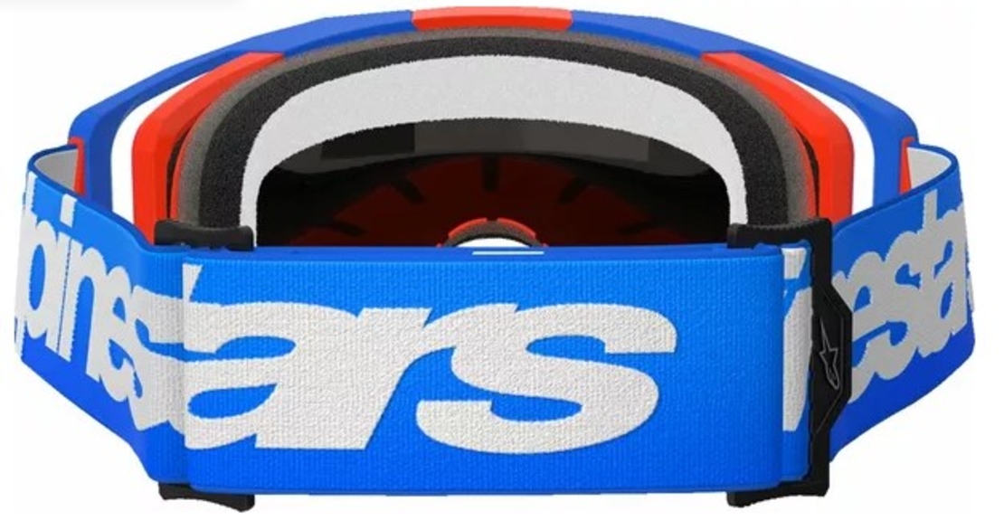 Мотокрос очила ALPINESTARS VISION 8 WORDMARK BL/ORG MIRROR-RED