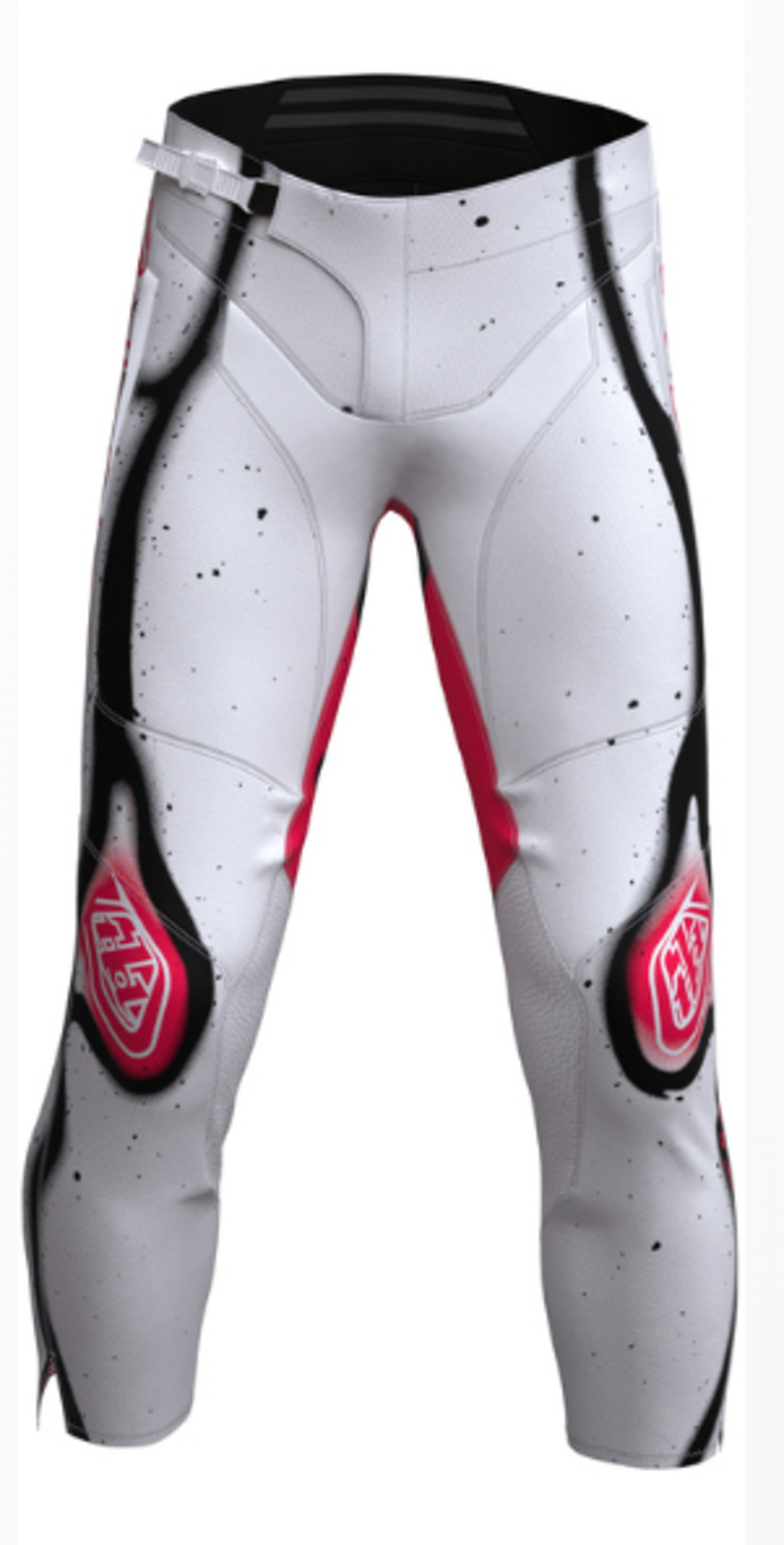 Детски мотокрос брич TROY LEE DESIGNS GP Pro Membrane  - White/Infra Red