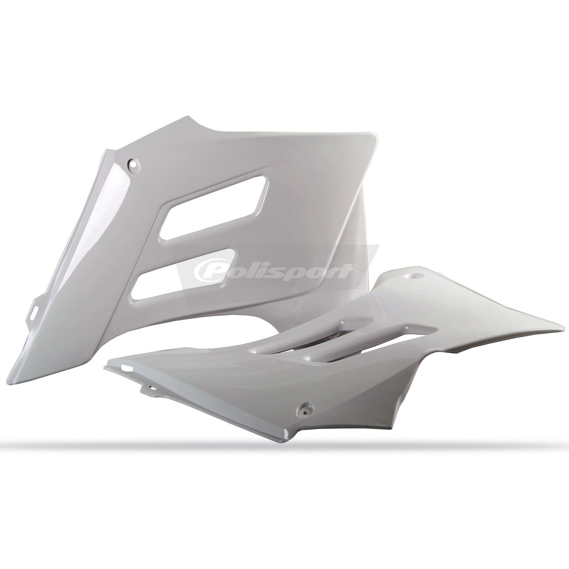 Пластмасови капаци за радиатор Polisport GAS GAS EC / EC-E - 2005-06 White