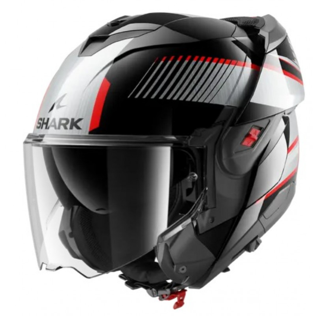 Модуларна каска SHARK OXO SIKTER Chrom Silver