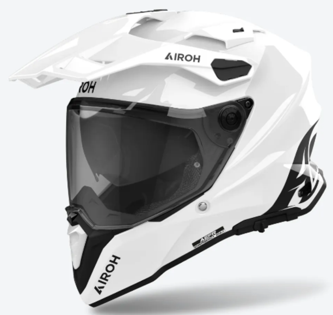 Каска AIROH COMMANDER 2 WHITE GLOSS