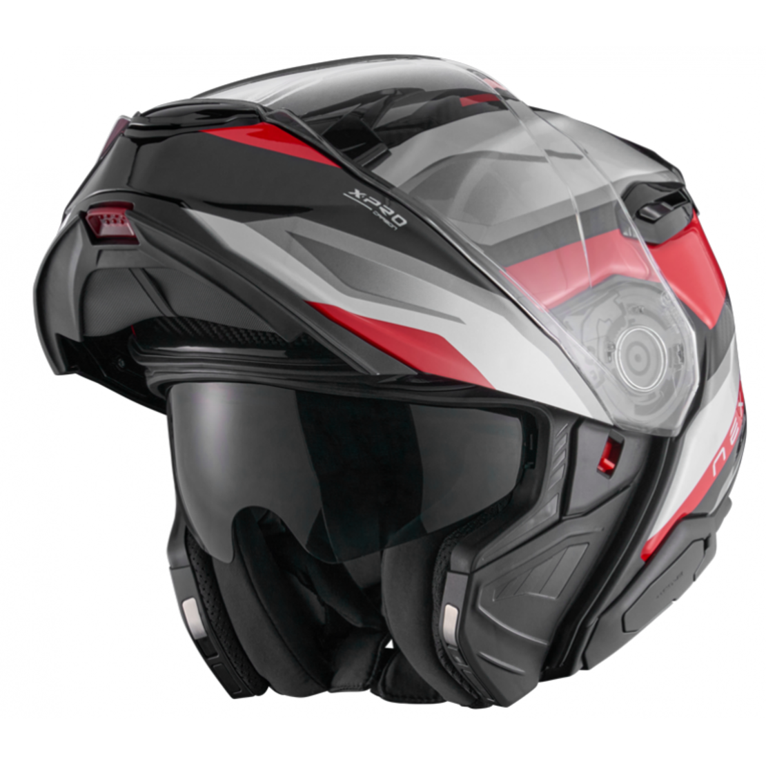 Каска NEXX X.LIFETOUR FLIP UP PRO MILE WHITE RED