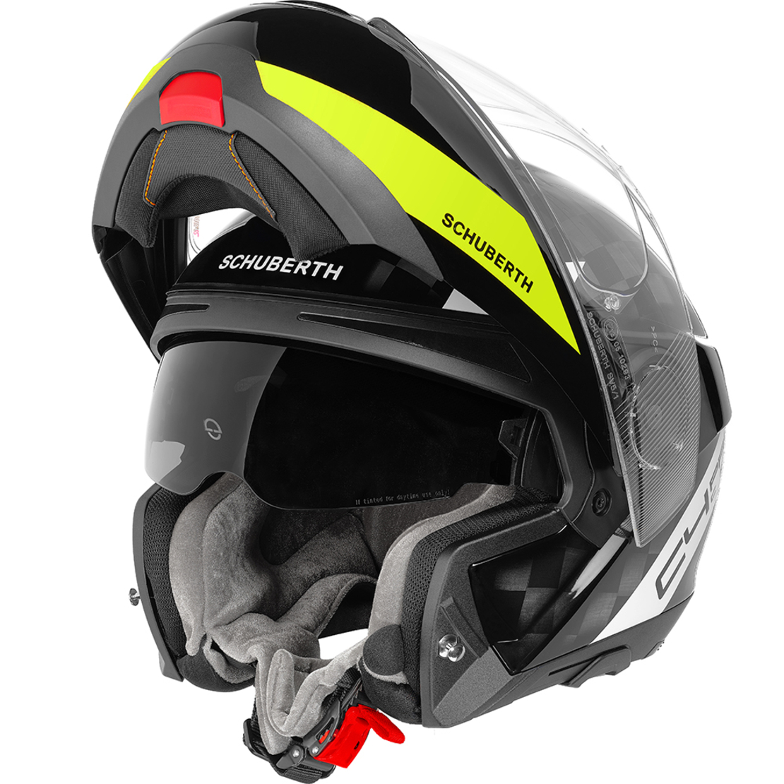 Мото каска SCHUBERTH C4 PRO CARBON AVIO YELLOW