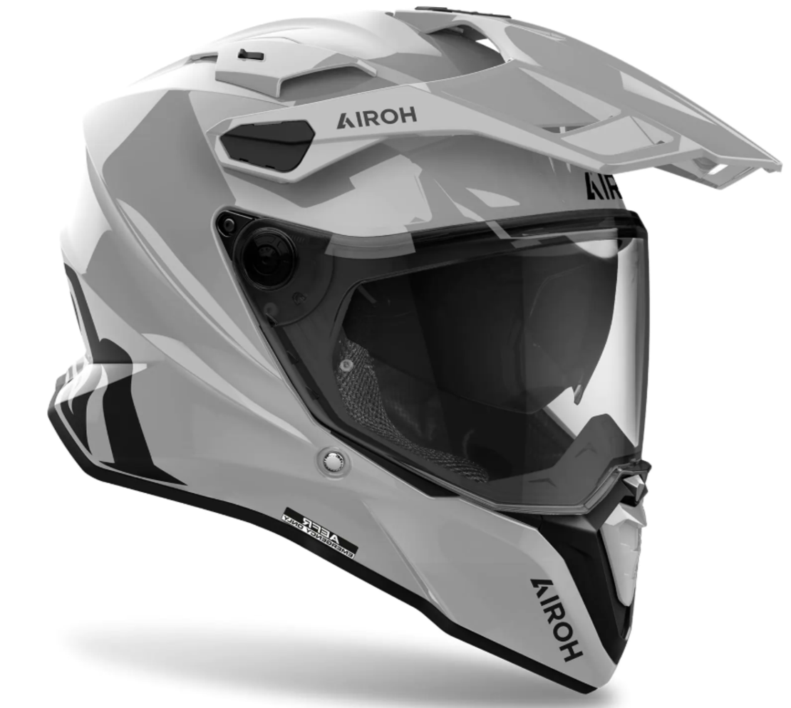 Каска AIROH COMMANDER 2 CEMENT GREY