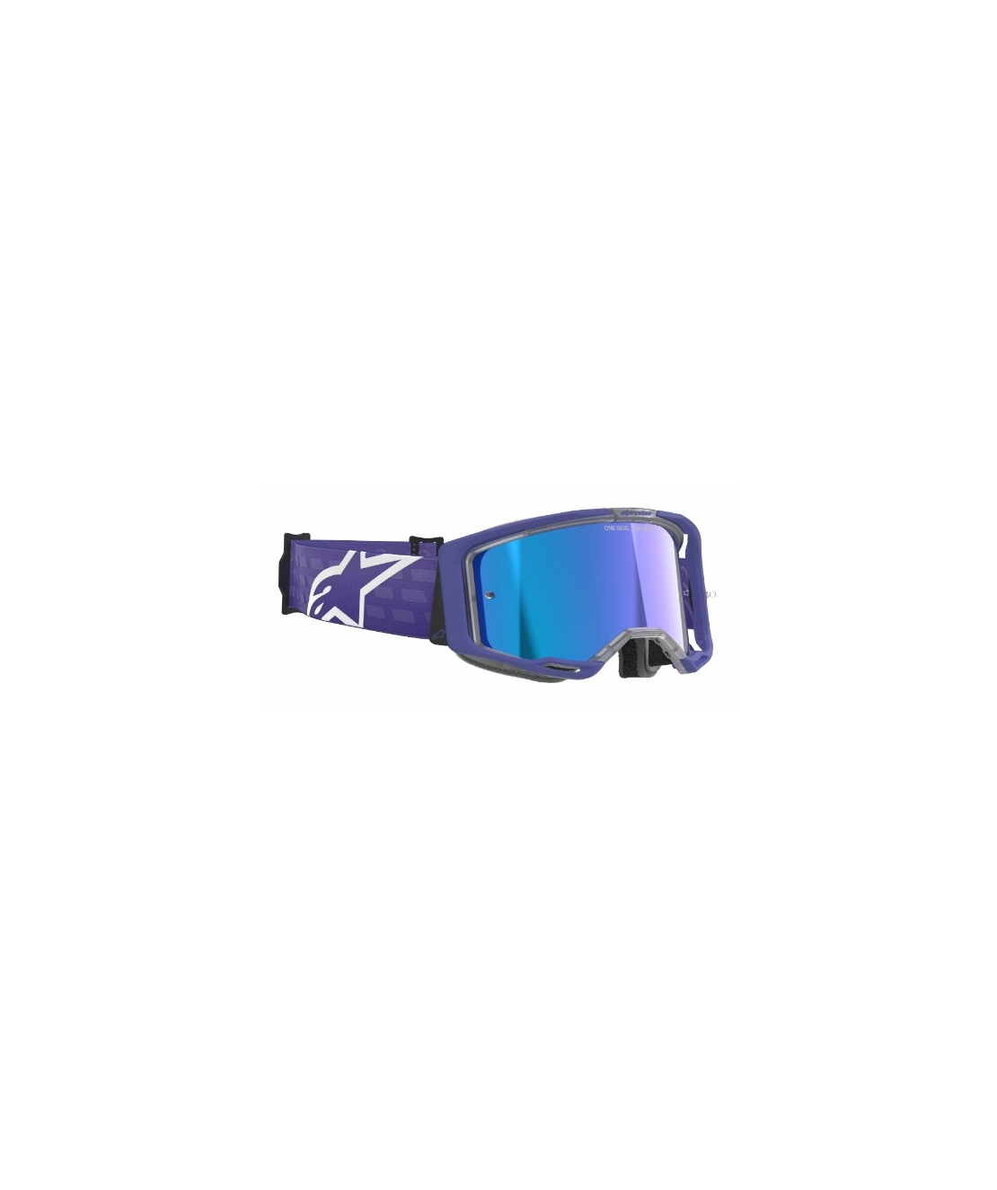 Мотокрос очила ALPINESTARS VISION 8 CORP PURPLE MIRROR-BLUE
