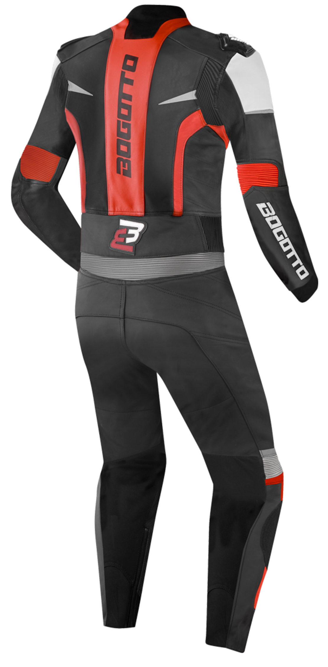 Кожен Мото Екип BOGOTTO MISANO Black/Red