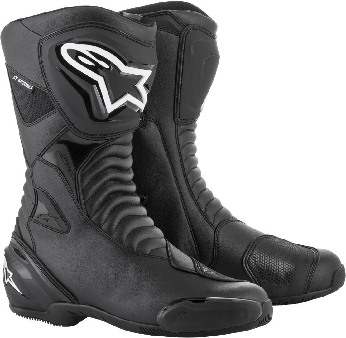 Ботуши ALPINESTARS SMX-S WATERPROOF BLACK/BLACK