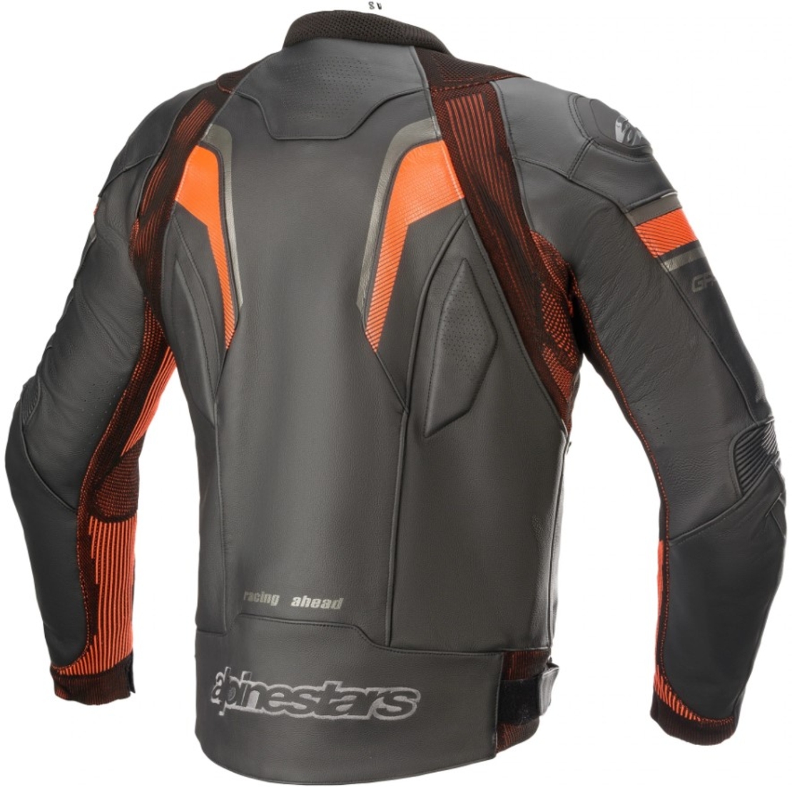 Кожено яке ALPINESTARS GP PLUS R V3 RIDEKNIT BLACK/RED FLUO