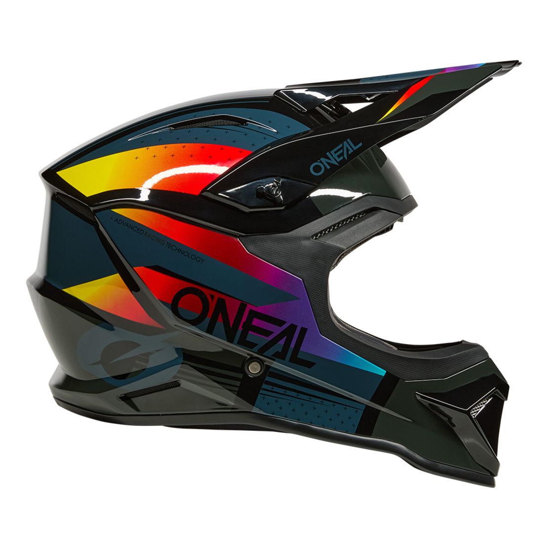 Каска O'NEAL 1SERIES RC BLACK/MULTI V.26
