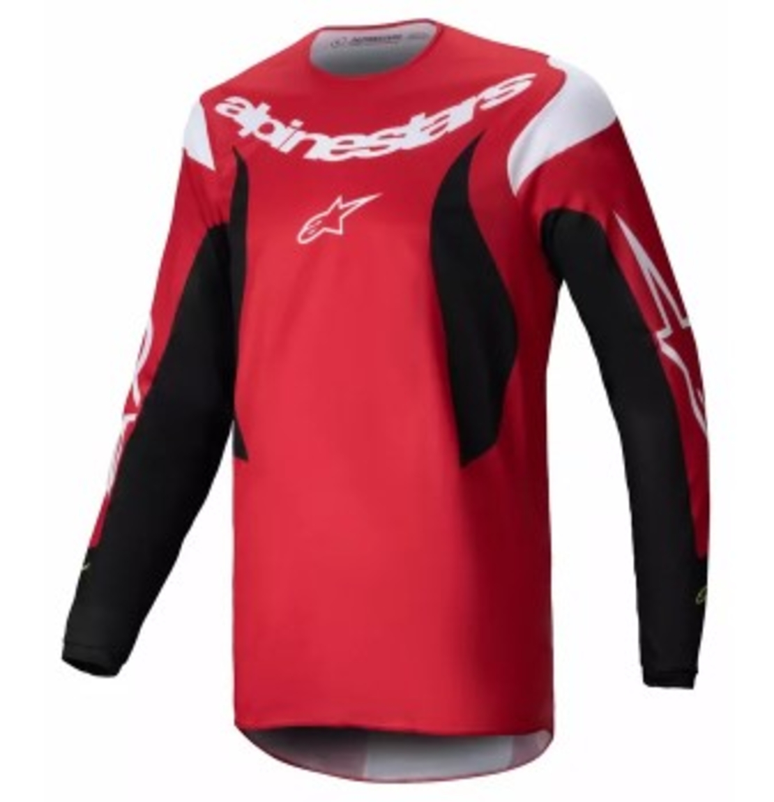 Мотокрос джърси Alpinestars FLUID HAUL RED/BLACK