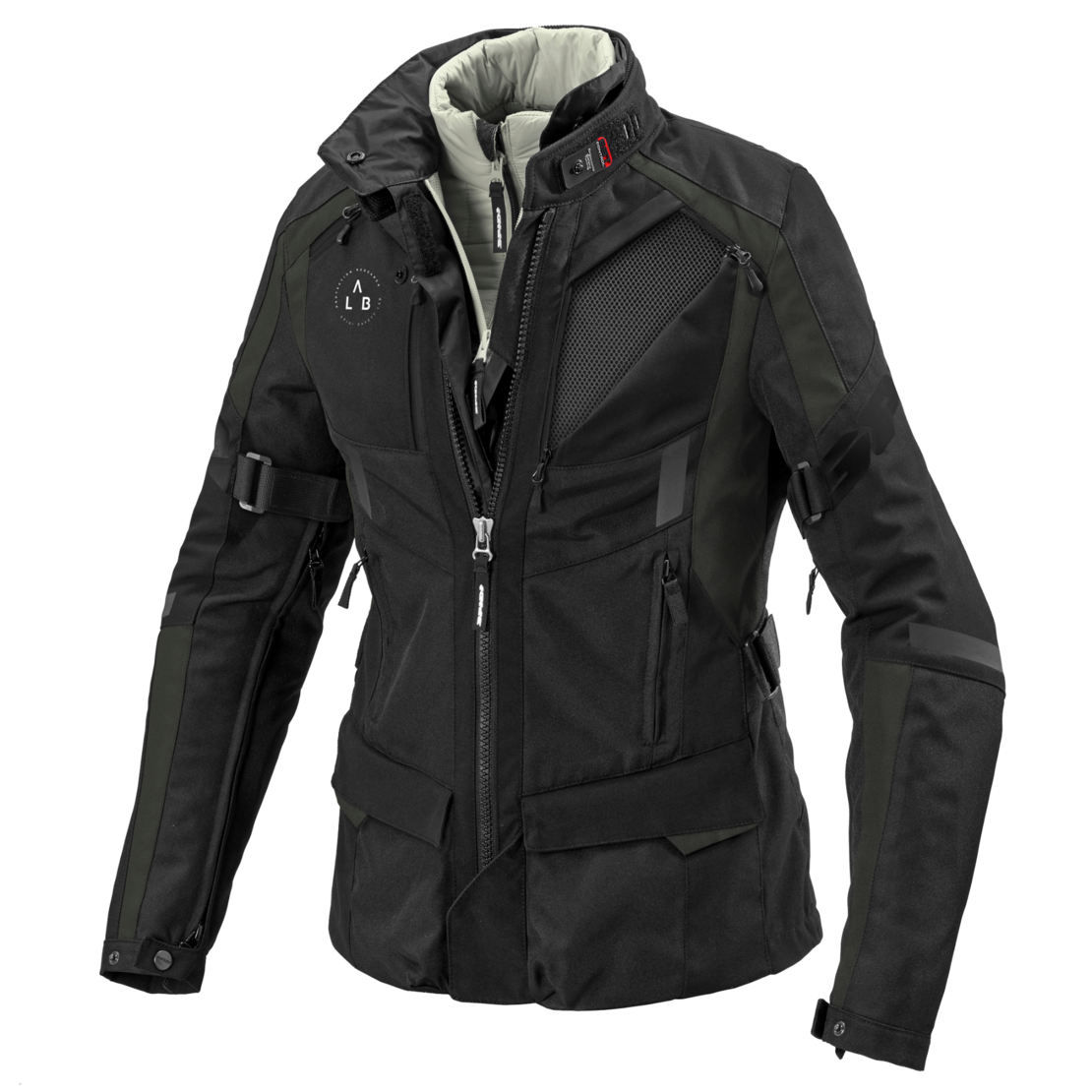 Дамско текстилно яке SPIDI 4 SEASON EVO  Dark green/Black