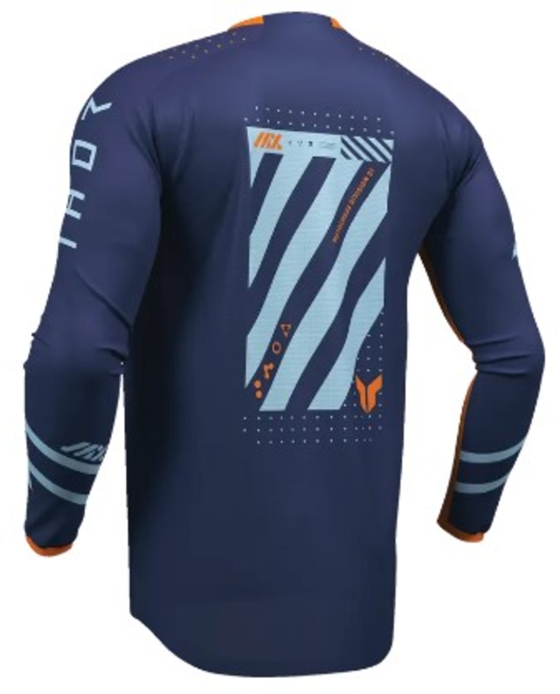 Мотокрос джърси THOR LAUNCHMODE FUTURA NV/ORG