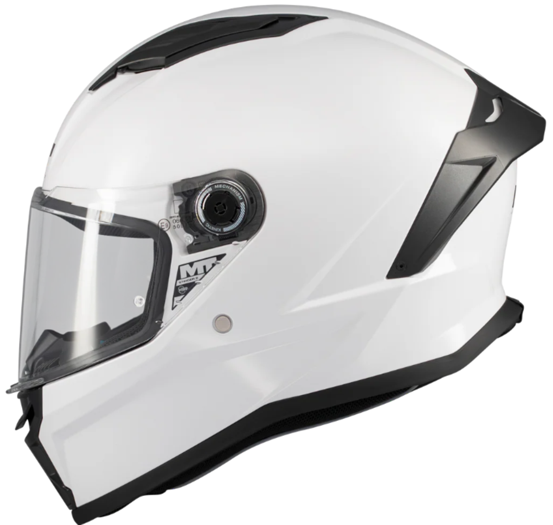 КАСКА MT STINGER 2 PURE A0 WHITE GLOSS