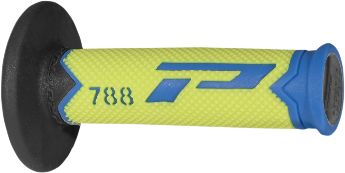 Мотокрос ръкохватки PROGRIP TRIPPLE Density 788 BLUE/YELLOW/BLACK