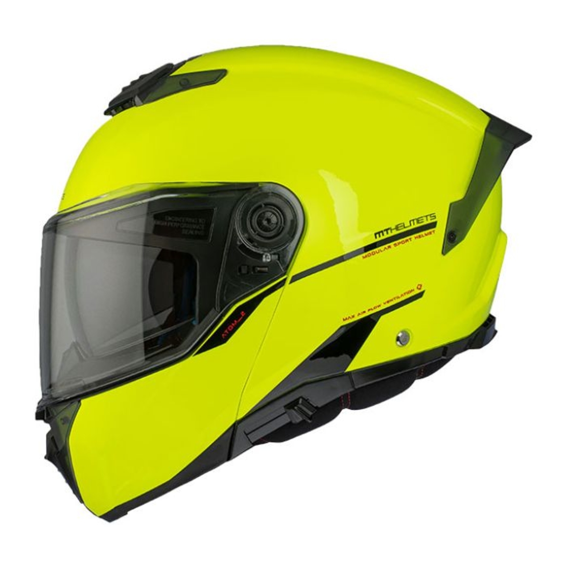 Отваряема каска MT ATOM 2 SV A3 FLUO YELLOW