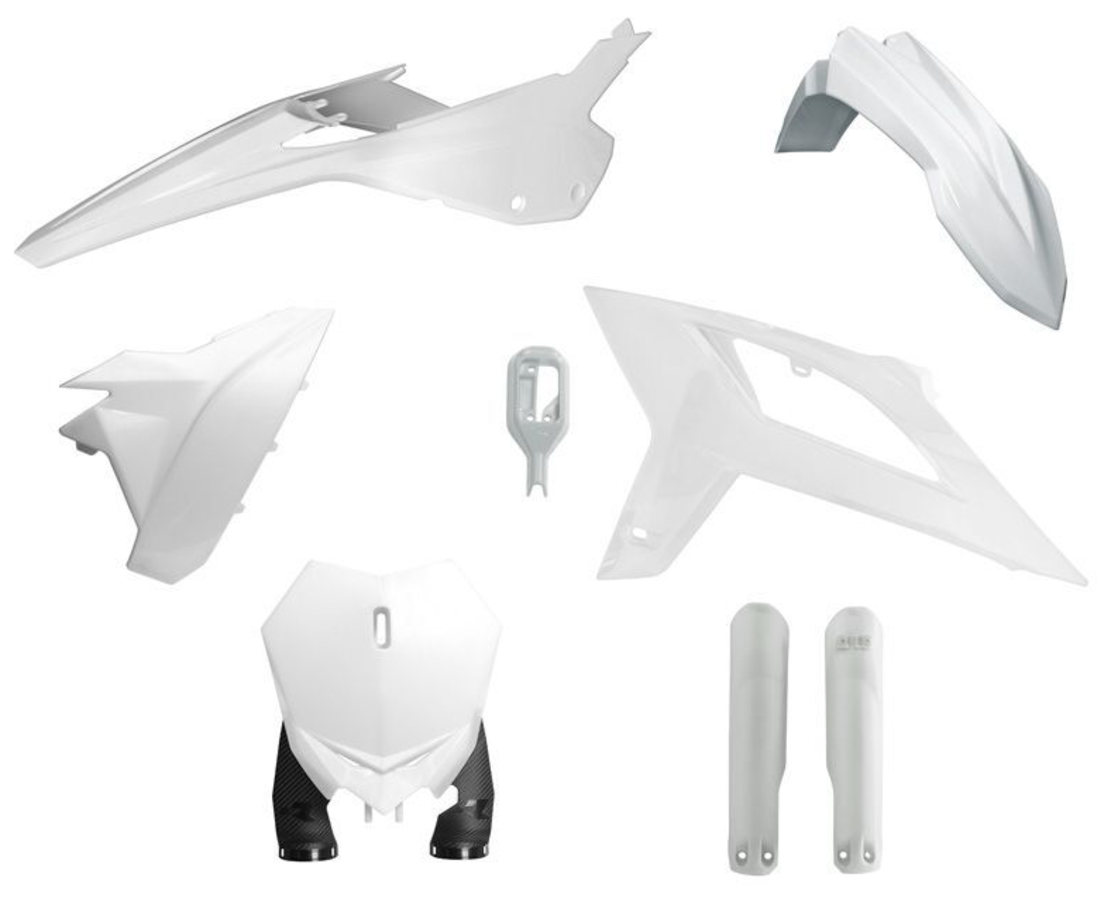 Комплект пластмаси RACETECH Plastic Kit Replica - Beta RX (White)