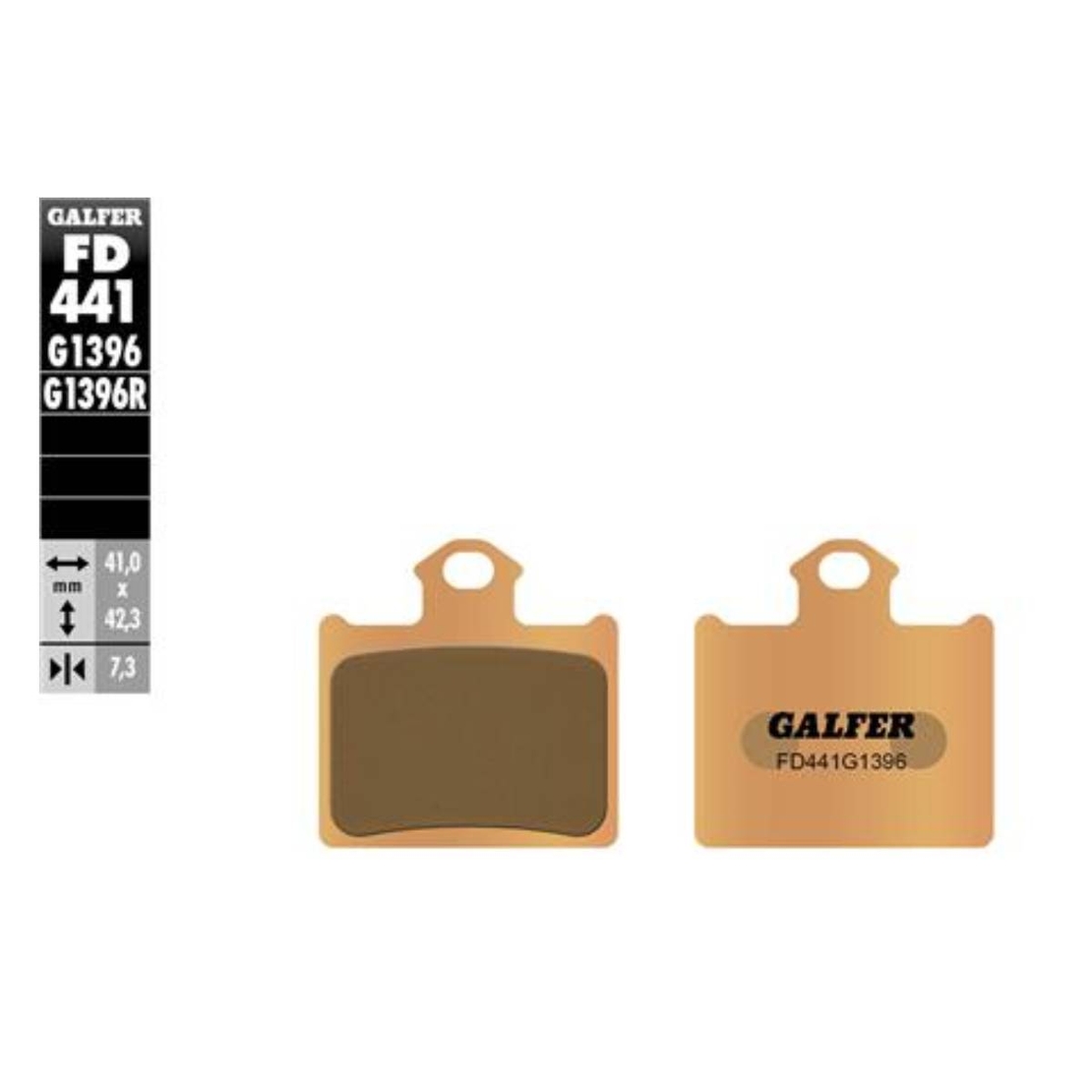 Задни мото накладки Galfer SINTERED FD441G1396