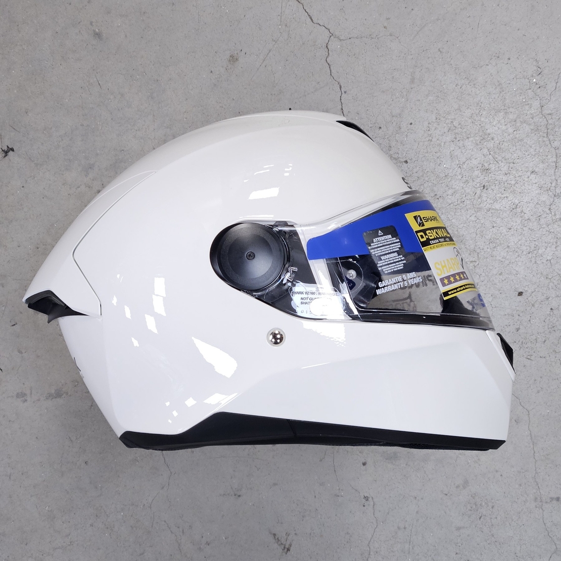 Каска SHARK D-SKWAL 2 BLANK WHITE AZUR ZH16708356