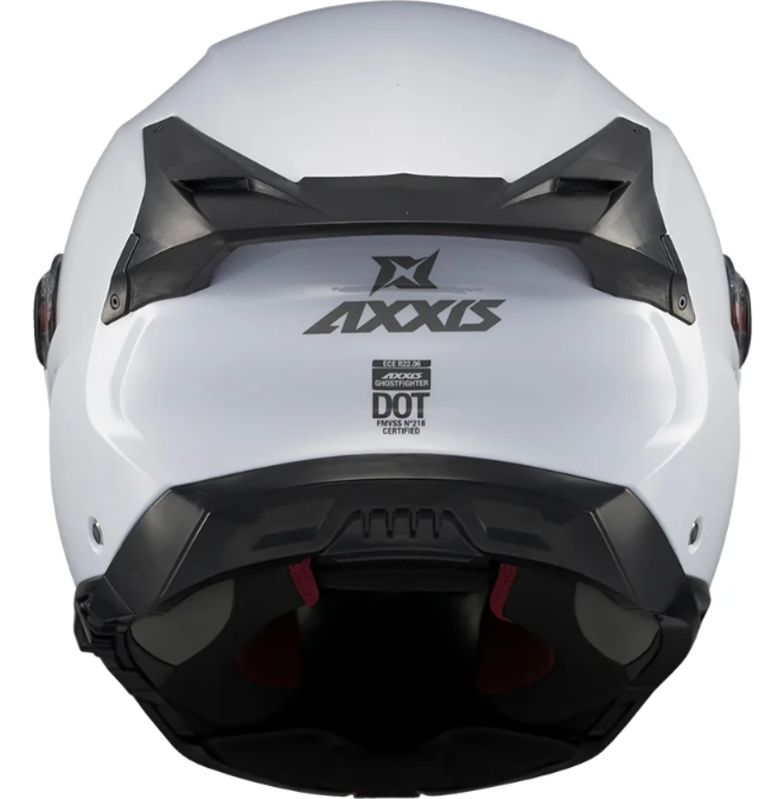Отваряема каска AXXIS GHOSTFIGHTER SV A0 GLOSS WHITE