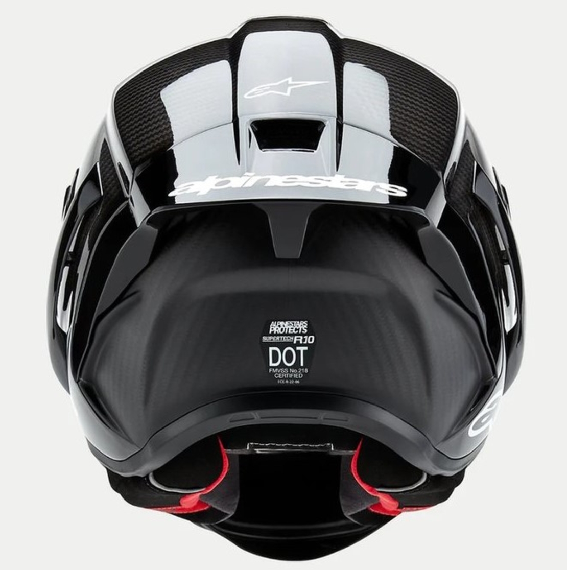 Каска ALPINESTARS Supertech R10 Black/Carb