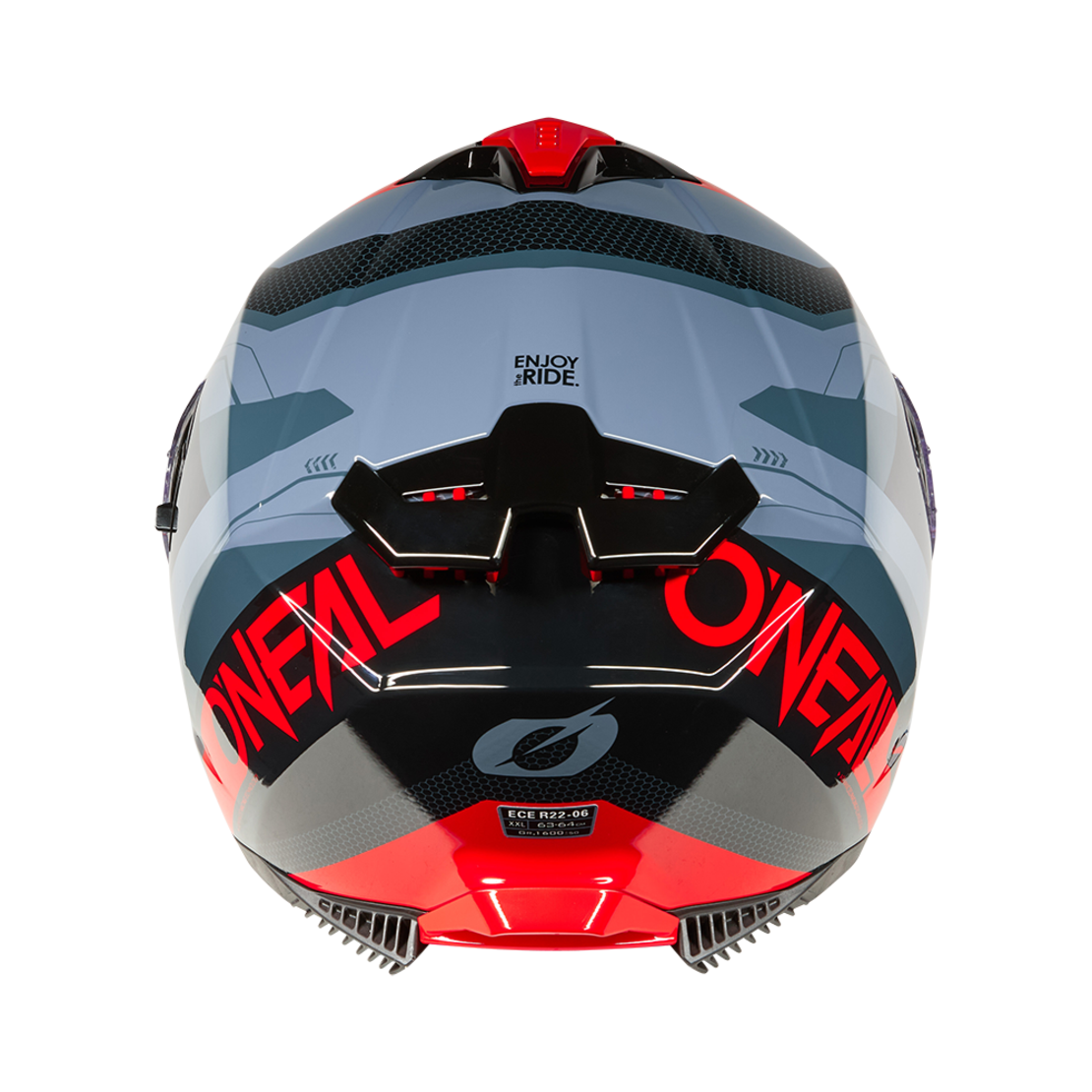 Каска O'NEAL CHALLENGER EXO BLACK/GRAY/RED V.25