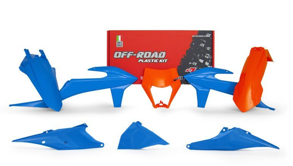 Комплект пластмаси RACETECH Plastic Kit (Orange/Blue) KTM 20-23