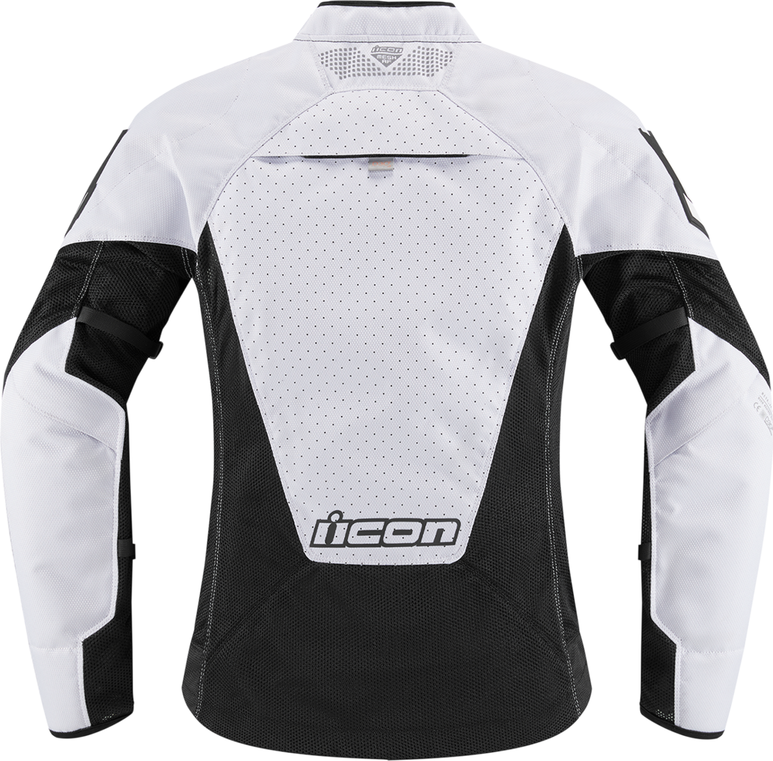 Дамско текстилно мото яке ICON MESH AF WHITE