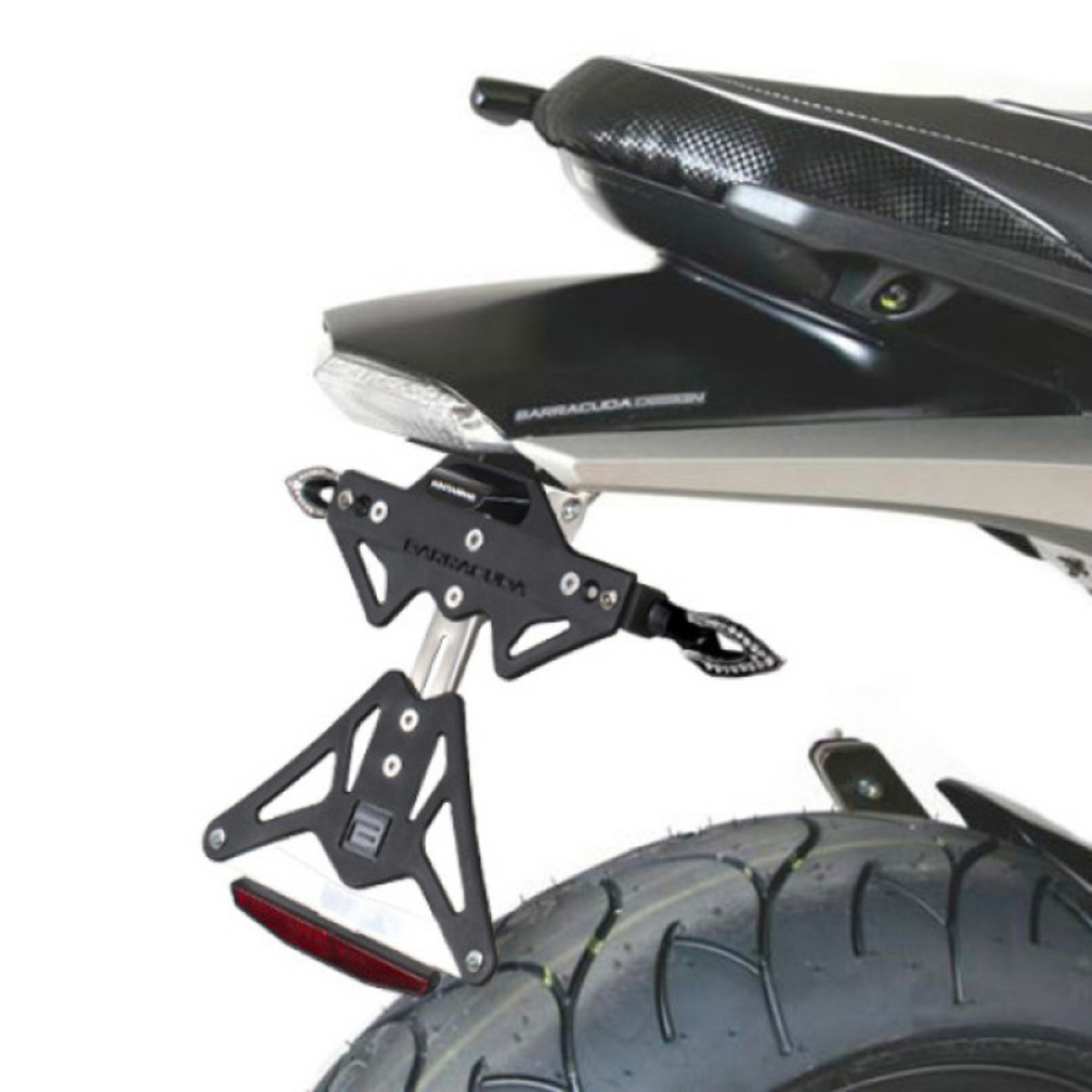 СТОЙКА ЗА НОМЕР Honda Hornet 600 (2007-2010) с подкалник