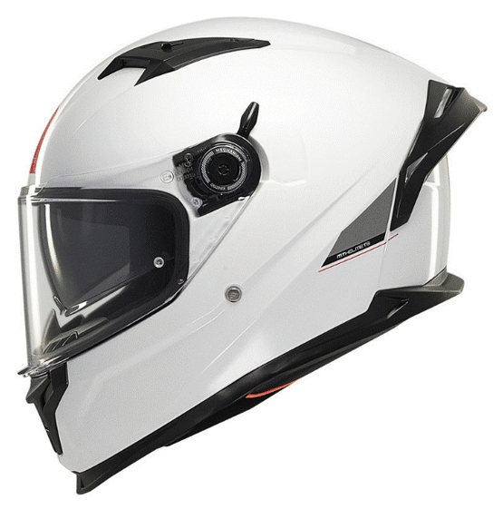 Каска MT BRAKER SV SOLID A0 GLOSS PEARL WHITE