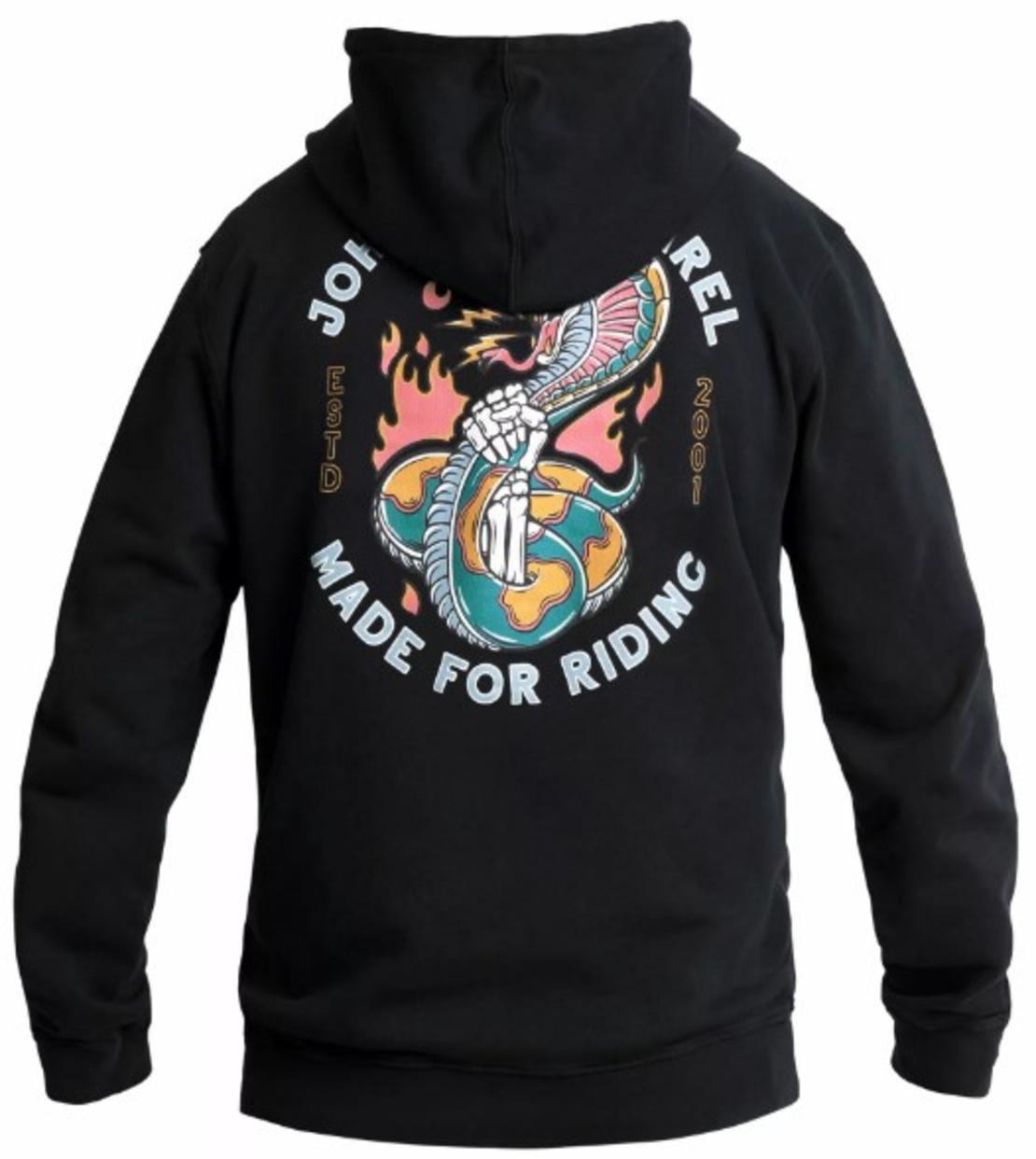 Мото суитшърт JOHN DOE SNAKE II BK