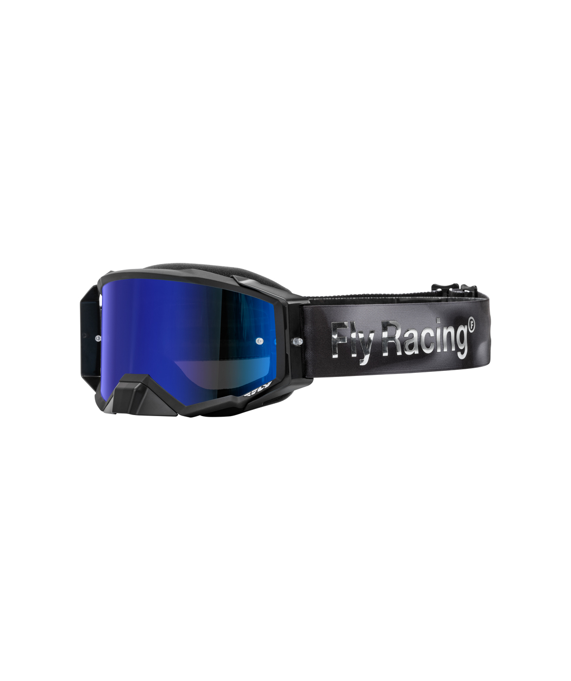 Мотокрос очила FLY RACING Zone Elite Black/Grey Camo - Dark Blue/Smoke Lens