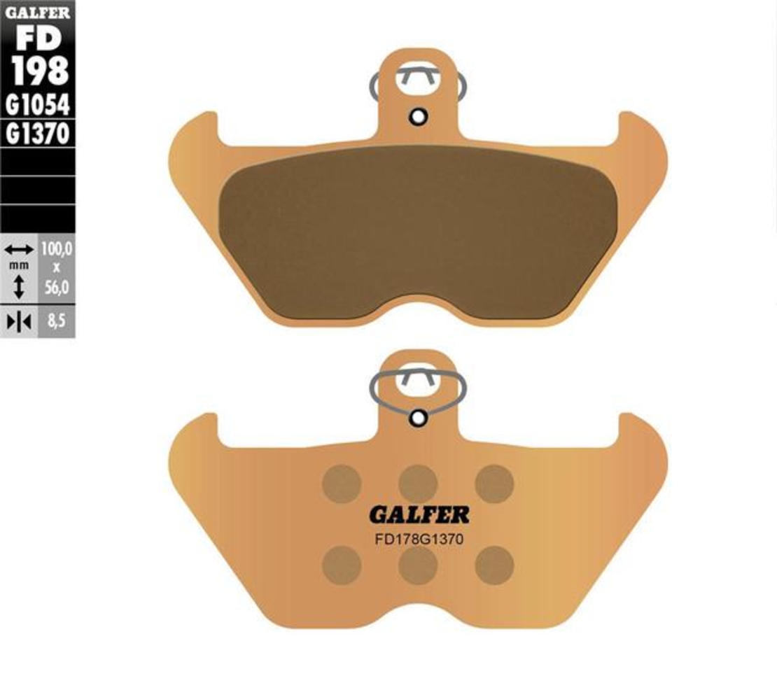 Предни мото накладки Galfer SINTERED COMPOUND FD198G1370