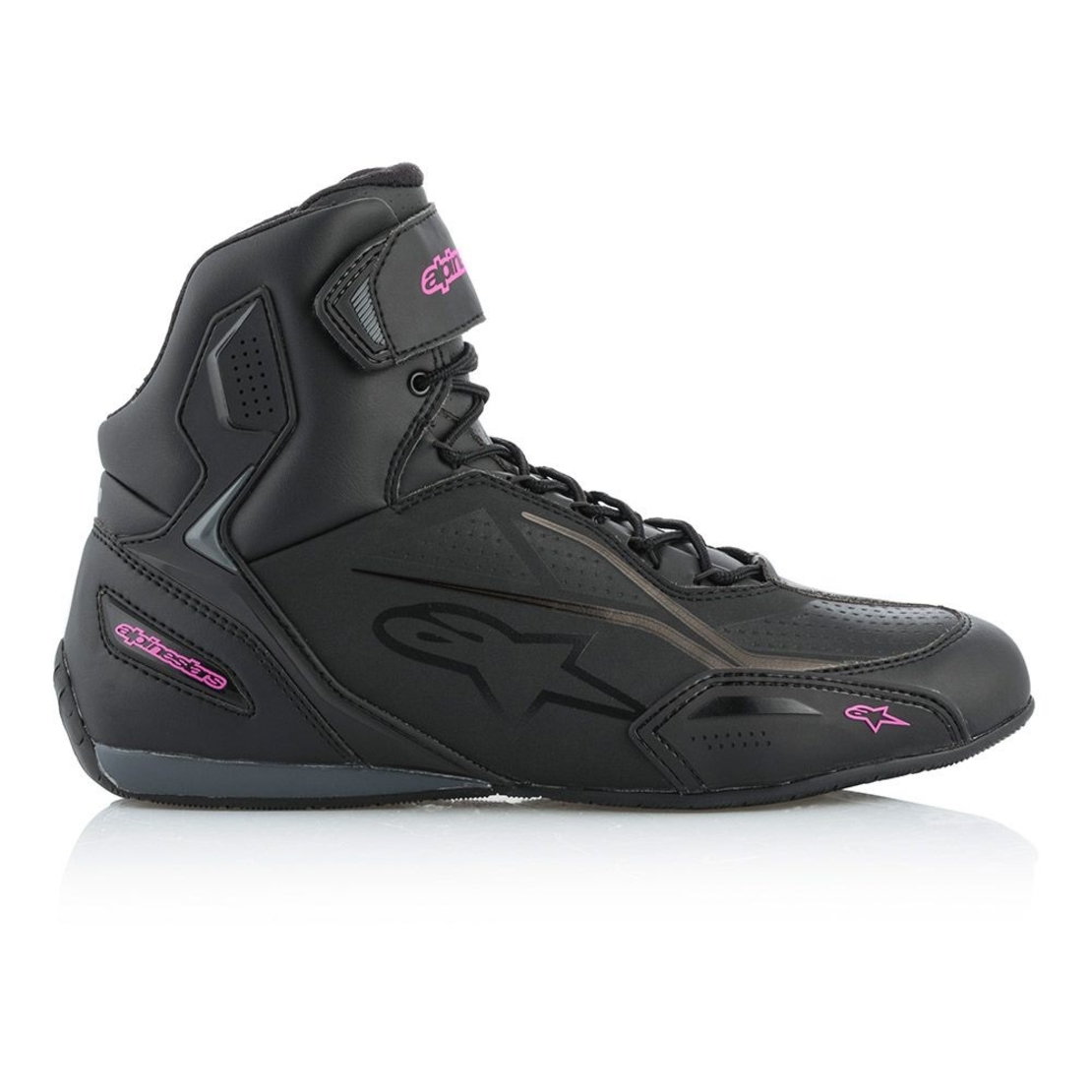 Дамски мото боти ALPINESTARS STELLA FASTER-3 BLACK/FUCHSIA