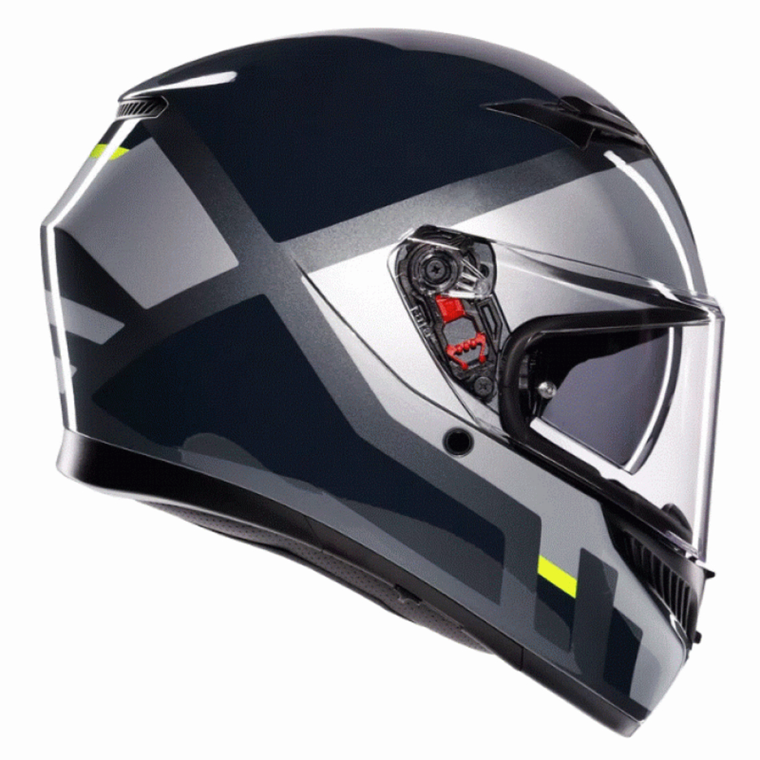 КАСКА AGV K3 SHADE GREY/YELLOW FLUO