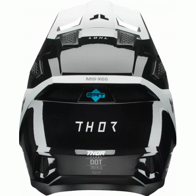 Мотокрос каска THOR FLEET STORM BLACK/WHITE
