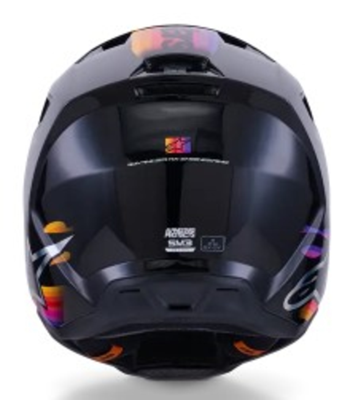 Мотокрос каска ALPINESTARS SM3 FORCE BLACK-GLOSS