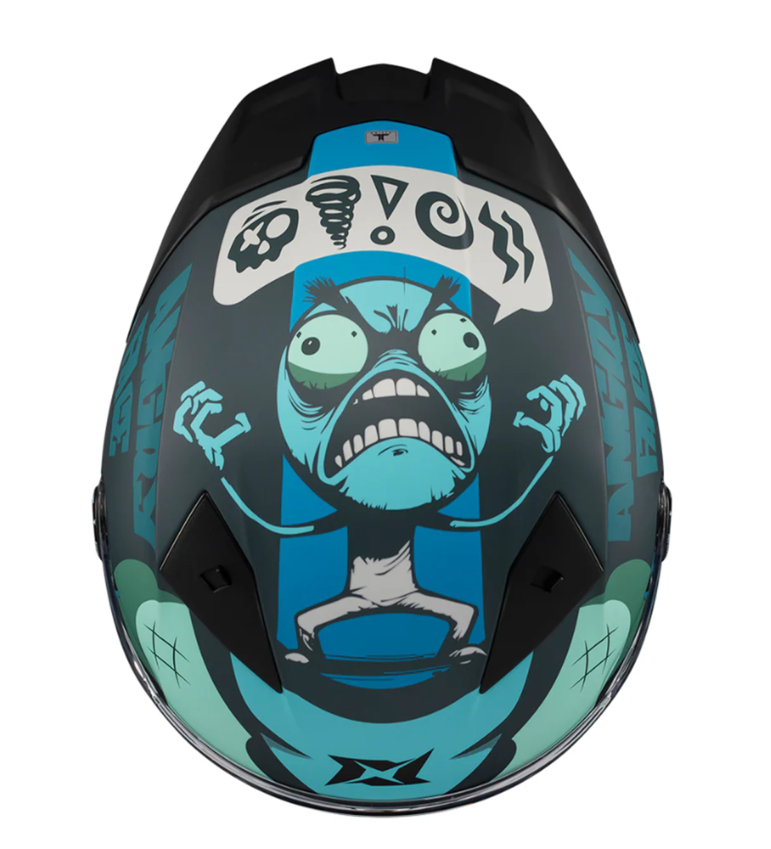 Каска AXXIS FENIX ANGRY FACE C7 MATT