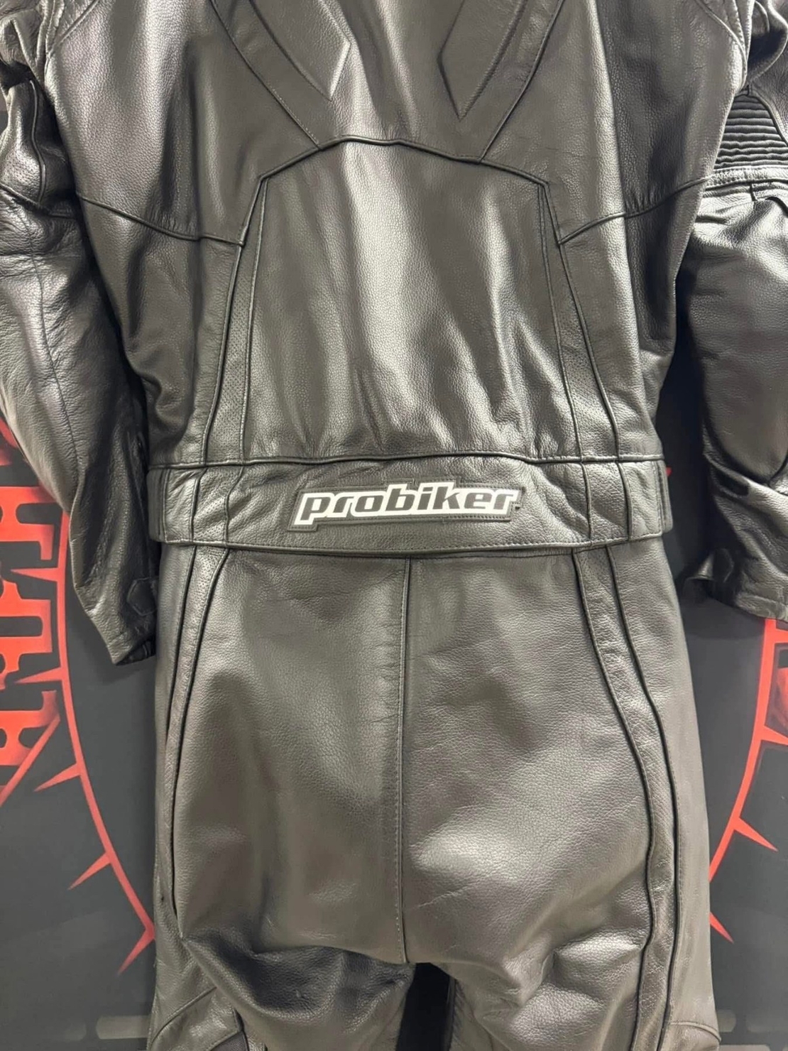 Кожен мото екип Probiker PRX-4 номер 52-L на две части
