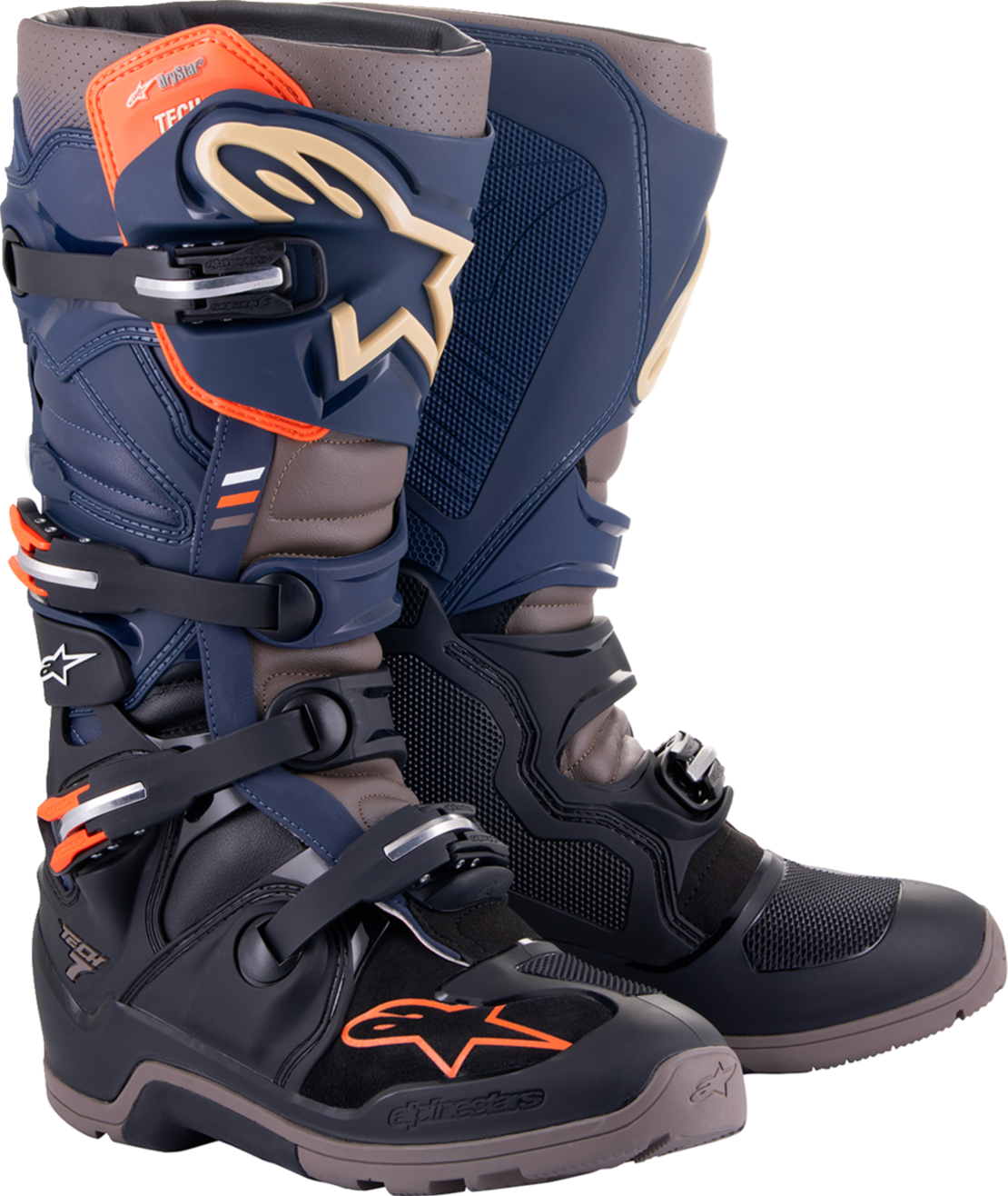 Мотокрос ботуши ALPINESTARS Tech 7 Enduro Drystar® NAVY/GY