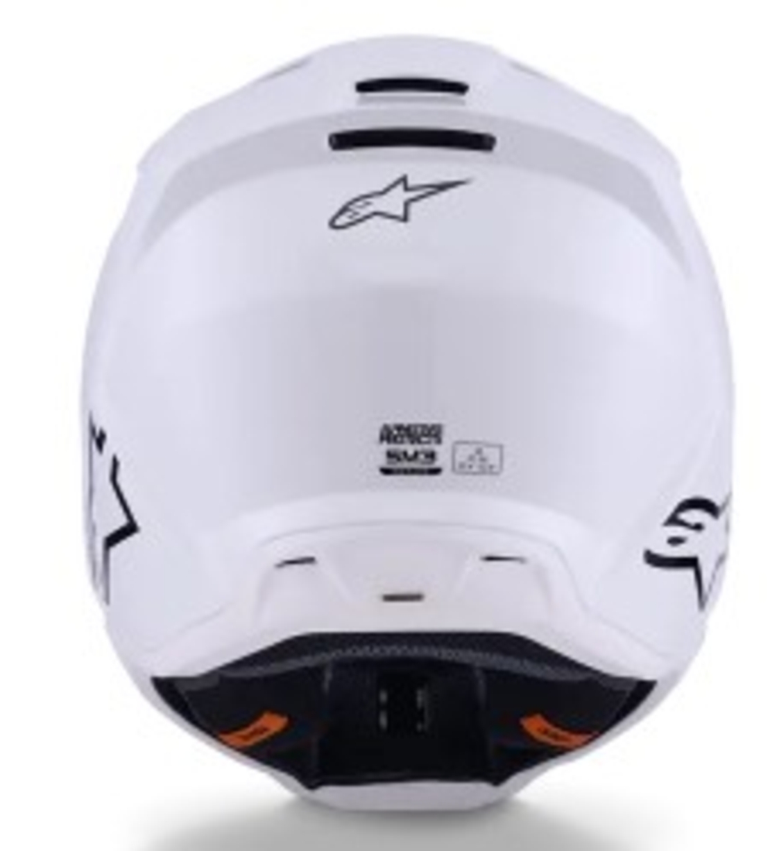 Мотокрос каска ALPINESTARS SM3 WHITE-GLOSS