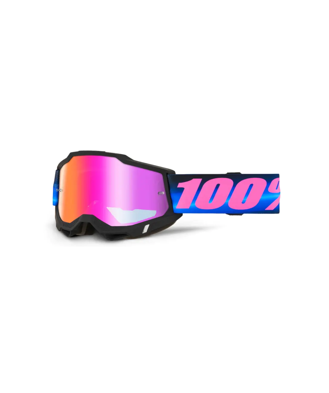 Мотокрос очила 100% ACCURI 2 SUPERDOME/DARK RED