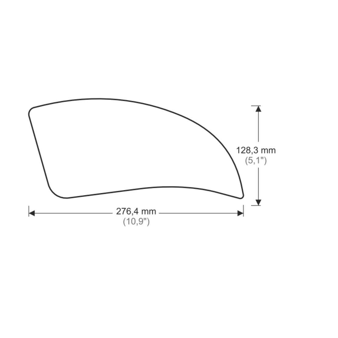 Протектор за резервоар KAWASAKI Z 1000 SX 2011-2019г HDR260/PR3419