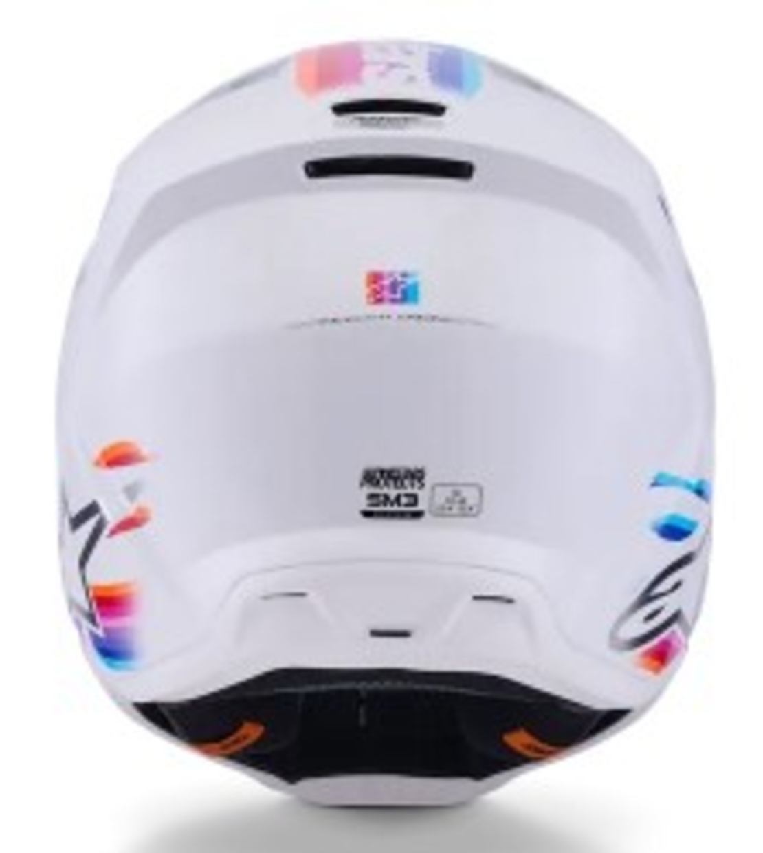 Мотокрос каска ALPINESTARS SM3 FORCE WHITE-GLOSS