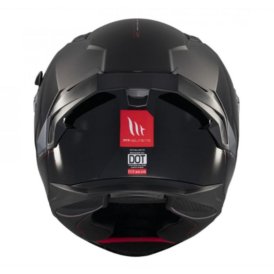Каска MT BRAKER SV SOLID A1 GLOSS BLACK