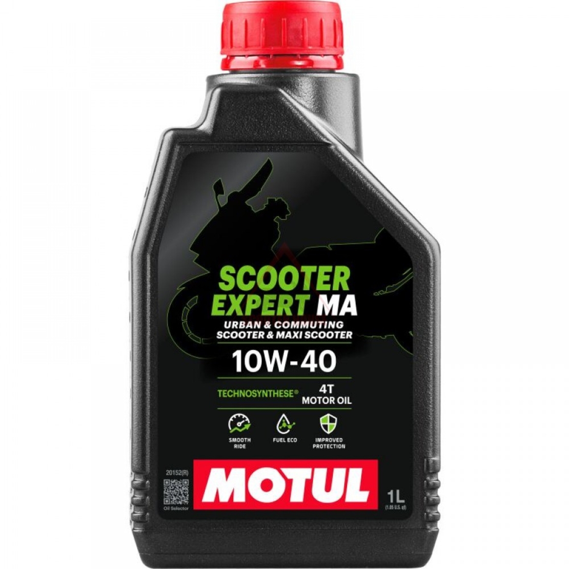 Масло MOTUL SCOOTER EXPERT MA 4T 10W40-1L